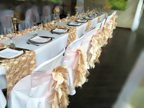 Cinderella Slip-ons chair covers and sashes