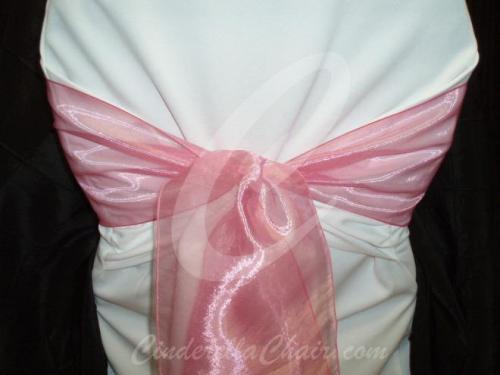 Bubble Gum Pink Organza