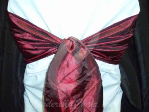 Burgundy Taffeta