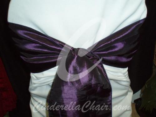 Eggplant Taffeta