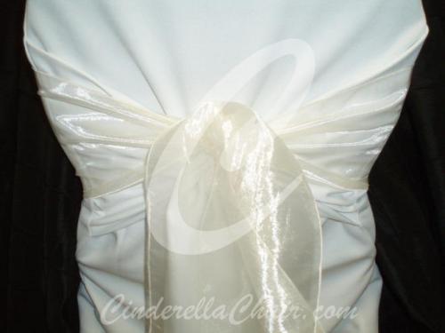 Ivory Organza