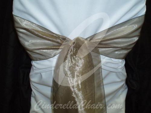 Olive Organza