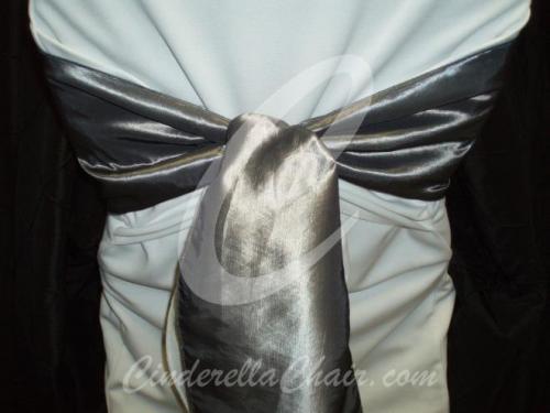 Pewter Taffeta