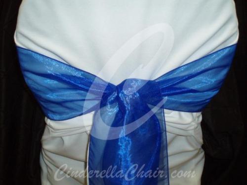 Royal Blue Organza