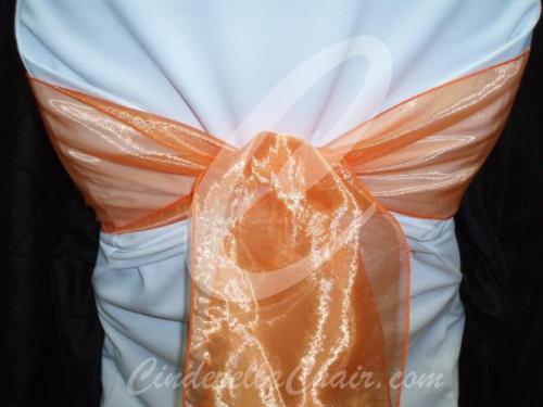 Tangerine Organza